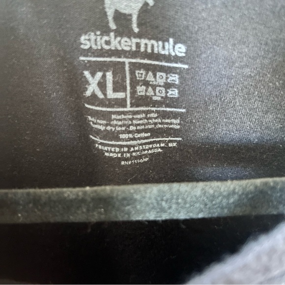Sticker Mule ❤️ Colorado Black Tee Size XL - Picture 4 of 6